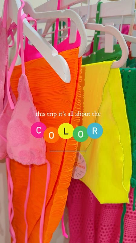 Vacation style, beach vacation, bikinis, neon swimwear, island vacation outfit, resort wear, beachwear 

#LTKswim #LTKtravel #LTKunder50