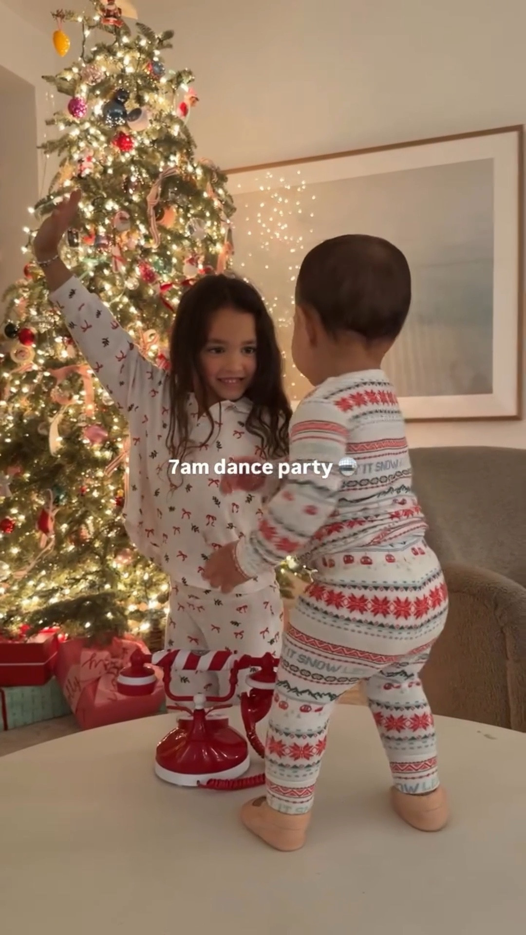 7am dance party 🪩 cutest holiday pjs!

#LTKKids #LTKmomlife #LTKHoliday