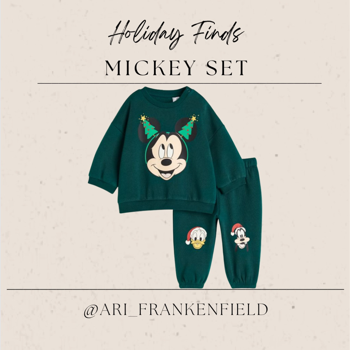 This little Mickey sweat set is the absolute cutest!! 

#LTKbaby #LTKSeasonal #LTKHoliday