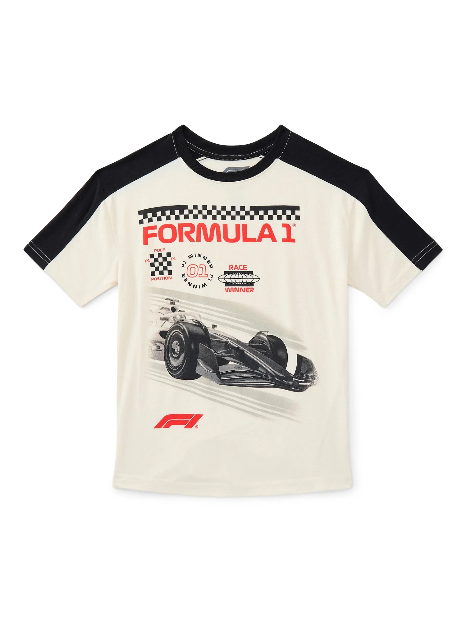 Formula 1 Racing Boys Graphic Tee with Short Sleeves, Sizes 4-18 | Walmart (US)
