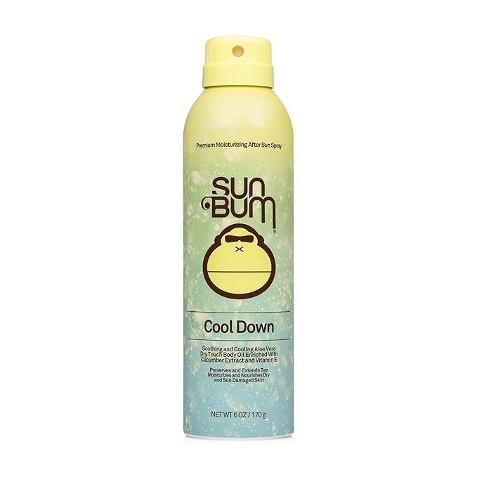 Sun Bum Cool Down Aloe Vera Spray | Vegan and Hypoallergenic After Sun Care with Cocoa Butter to ... | Amazon (US)