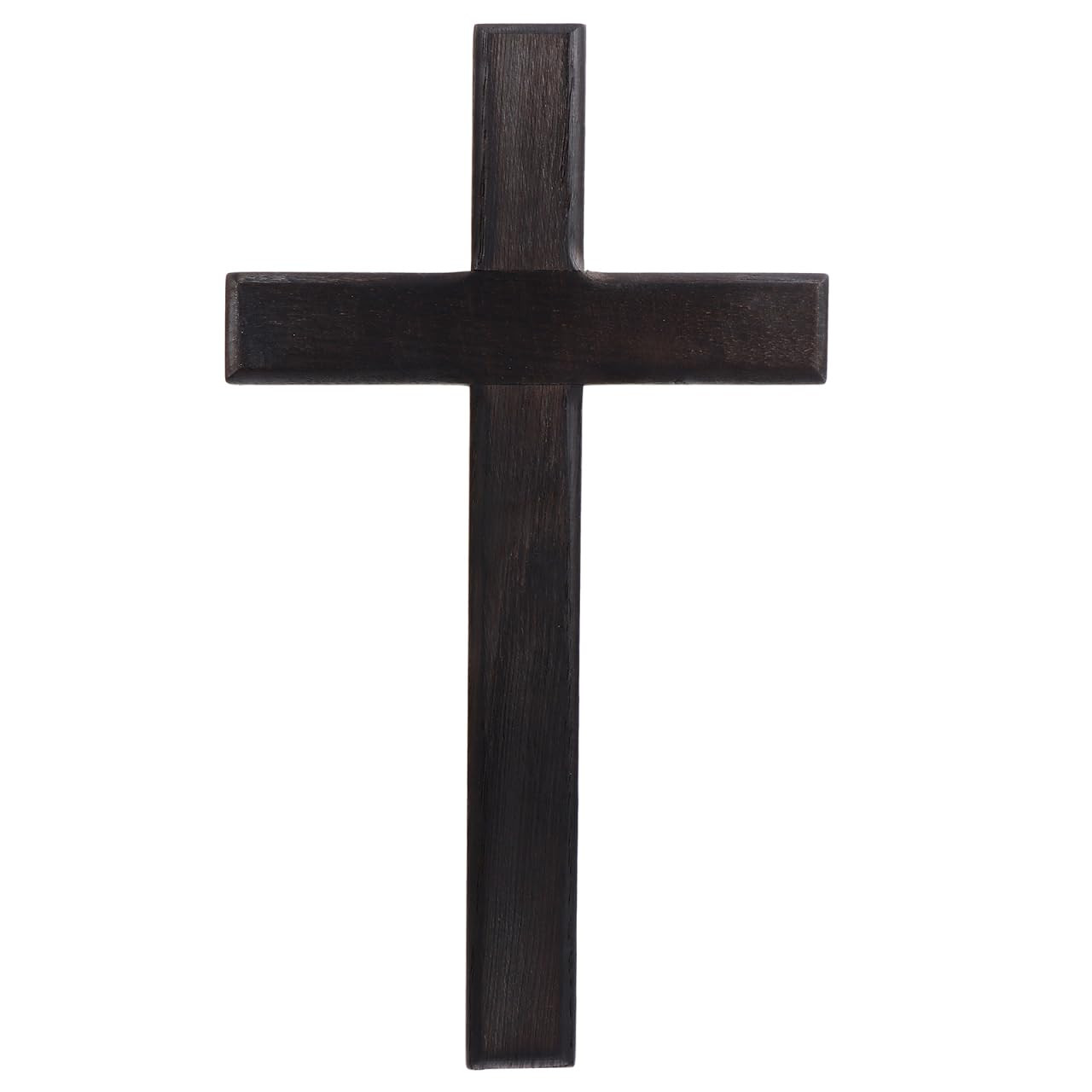 SEWACC Christian Wooden Cross Pendant, Black Decorative Wooden Cross for Wall Decor, 11.02 x 6.29... | Amazon (US)