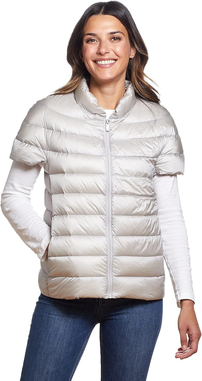 MARTHA STEWART Womens Puffy Vest - Down Vest Jacket for Women… | Amazon (US)