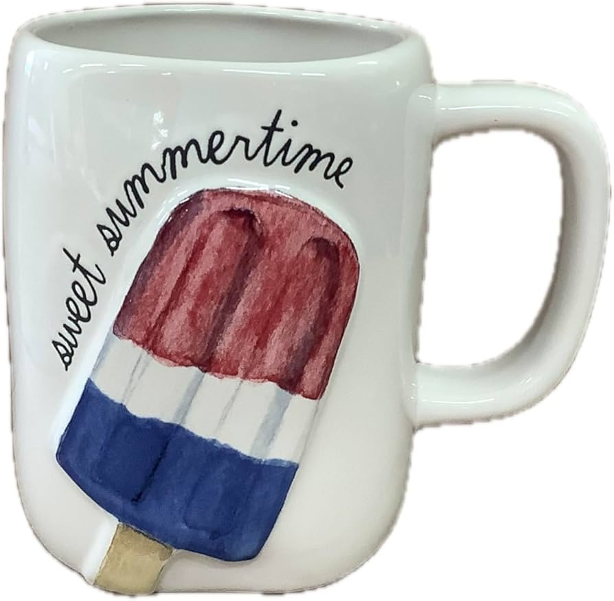 Amazon.com | Rae Dunn Patriotic Fourth of July Labor Memorial Day Coffee Tea Ceramic Mug (Sweet S... | Amazon (US)