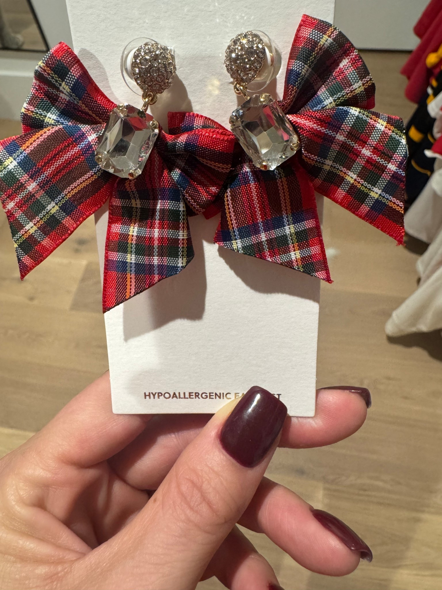 Perfect holiday party accessory..bow earrings.

#LTKU #LTKmomlife #LTKHoliday