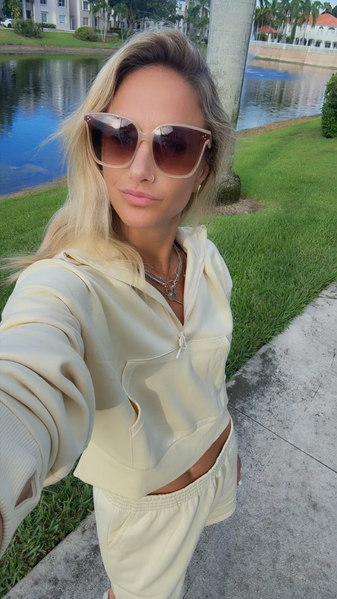 Summer sweatsuit set & Sunnies is a vibe

#LTKActive #LTKOver40 #LTKTravel