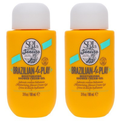 Sol de Janeiro Brazilian 4 Play Moisturizing Shower Cream-Gel 3 oz 2 Pack | Target