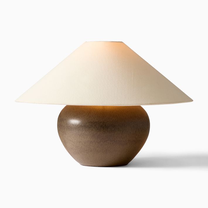 Colin King Ceramic Table Lamp (14"–17") | West Elm (US)