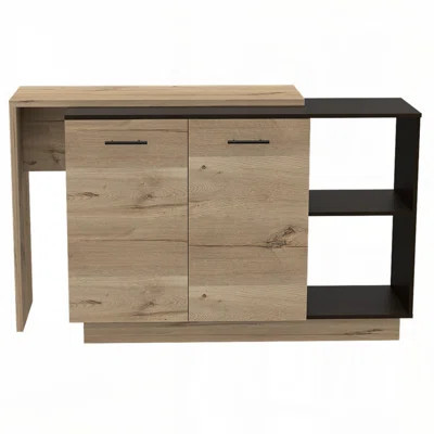 Chesterfield 2-Shelf 1-Drawer Kitchen Island | Wayfair North America