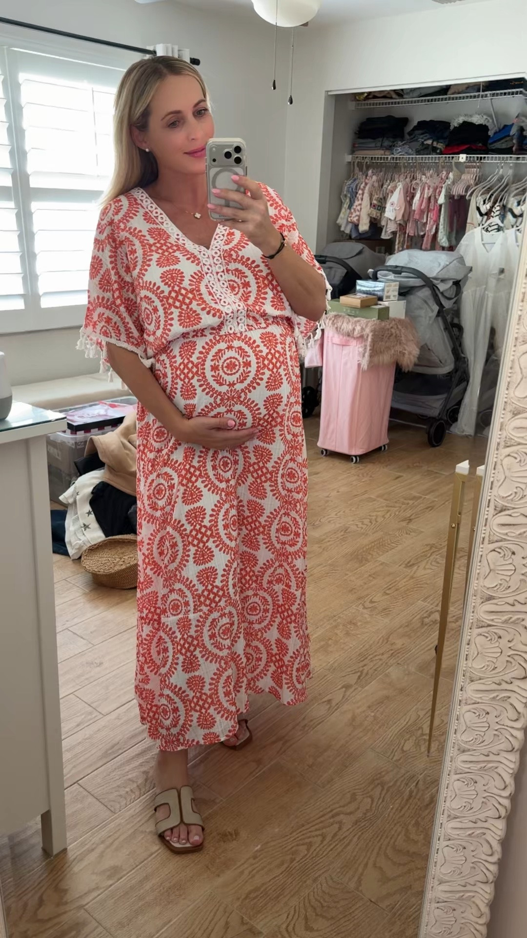 Maxi dress. Wearing xl at 31 weeks pregnant

#LTKootd #LTKBump #LTKSeasonal