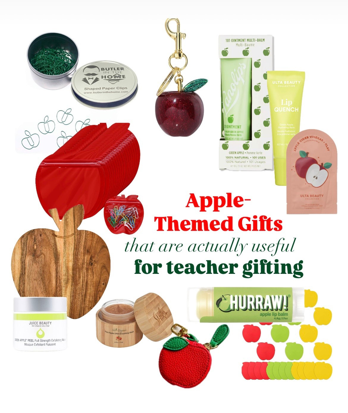 An Apple For Teacher 🍎 
… but make it useful! Some apple gifts that are fun and useful so that you can stick to a popular theme but also make it something they’ll enjoy. Perfect for Teacher gifting: Teacher Appreciation Week and year-end gifting both approaching!

#LTKGiftGuide #LTKSeasonal #LTKKids