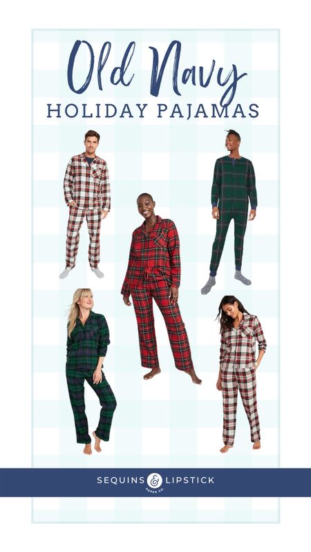 Old navy pajamas for the holiday season! Makes the perfect gift for you + the family. 

#LTKstyletip #LTKunder50 #LTKfamily