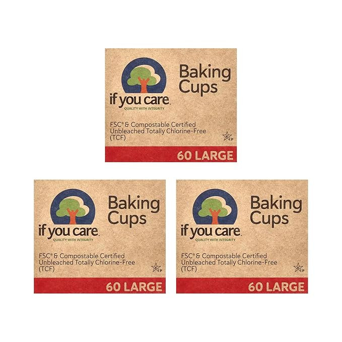 If You Care Unbleached Large Baking Cups, 60 ct, 3 pk | Amazon (US)
