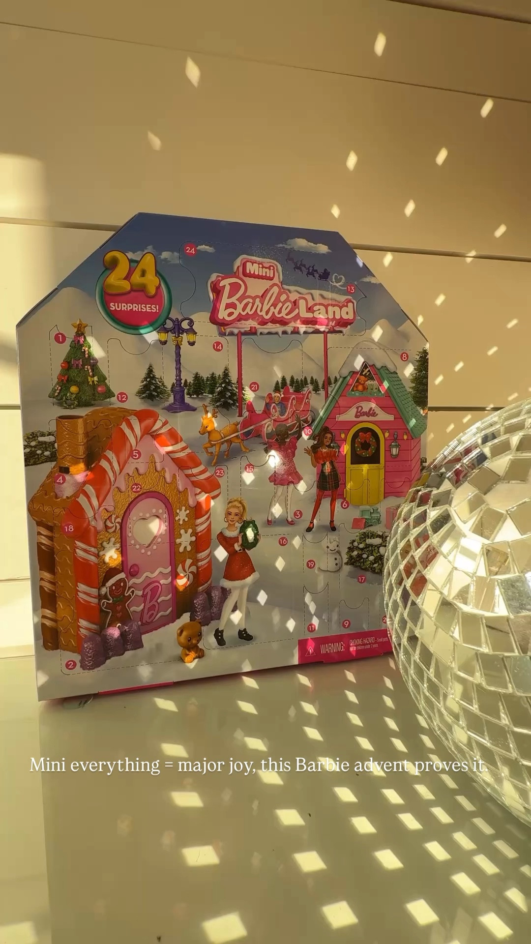 Tiny doors, BIG excitement! 💖✨ 

This mini Barbie advent is pure holiday magic… each little drawer hides the sweetest surprise. Mini everything…because the best things really do come in small packages. 🎁🎀 Perfect for Barbie lovers of every age (and anyone obsessed with all things mini).

#MiniBarbieAdvent #BarbieChristmas #MiniEverything #HolidayCountdown #BarbieCollector #BarbieStyle #TinyTreasures #AdventCalendarFun #ChristmasMagic #CaseyLeighWiegand #AmazonHolidayFinds

#LTKKids #LTKFamily #LTKSeasonal