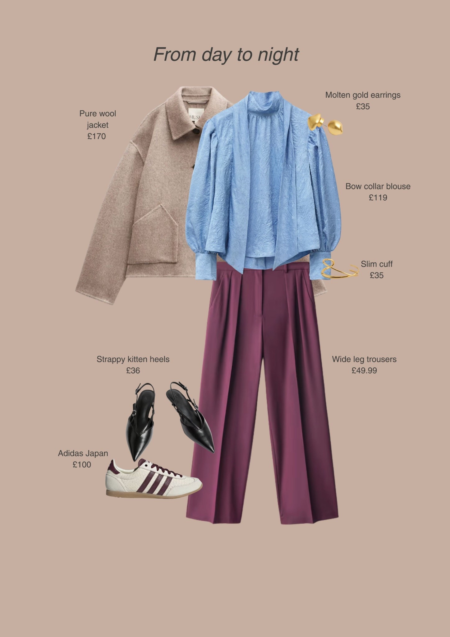 Everyday style that works dressed down with trainers for a more casual look and add some sling backs to take the outfit into the evening 

#LTKwinter #LTKautumn #LTKuk