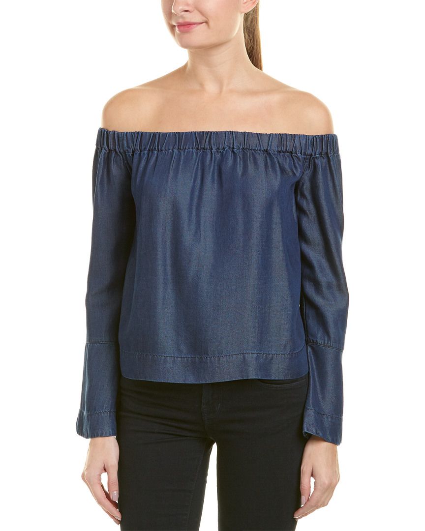 7 For All Mankind Off-The-Shoulder Top | Ruelala