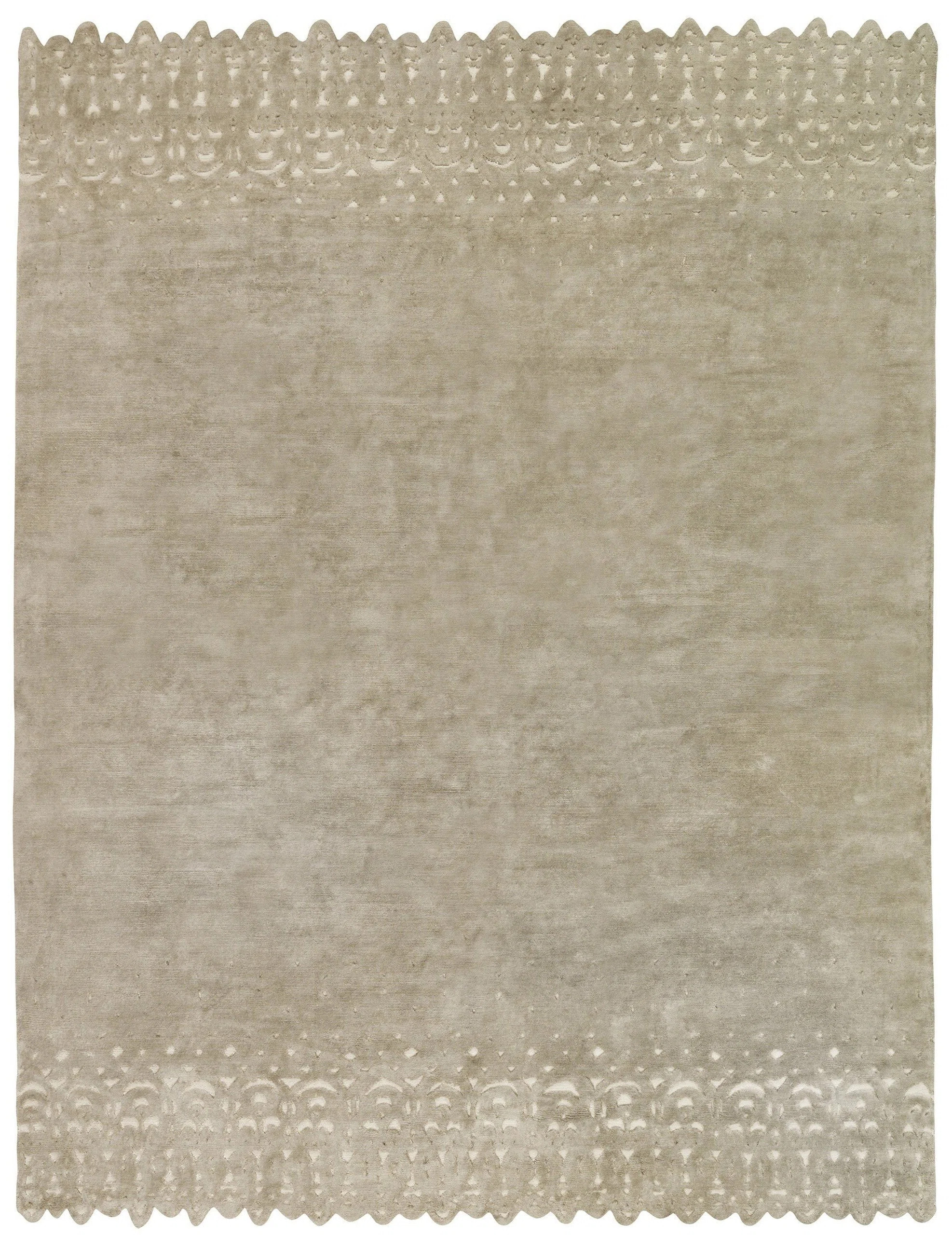 Designers Reserve Hand Knotted Silk Beige/Neutral Area Rug | Wayfair North America
