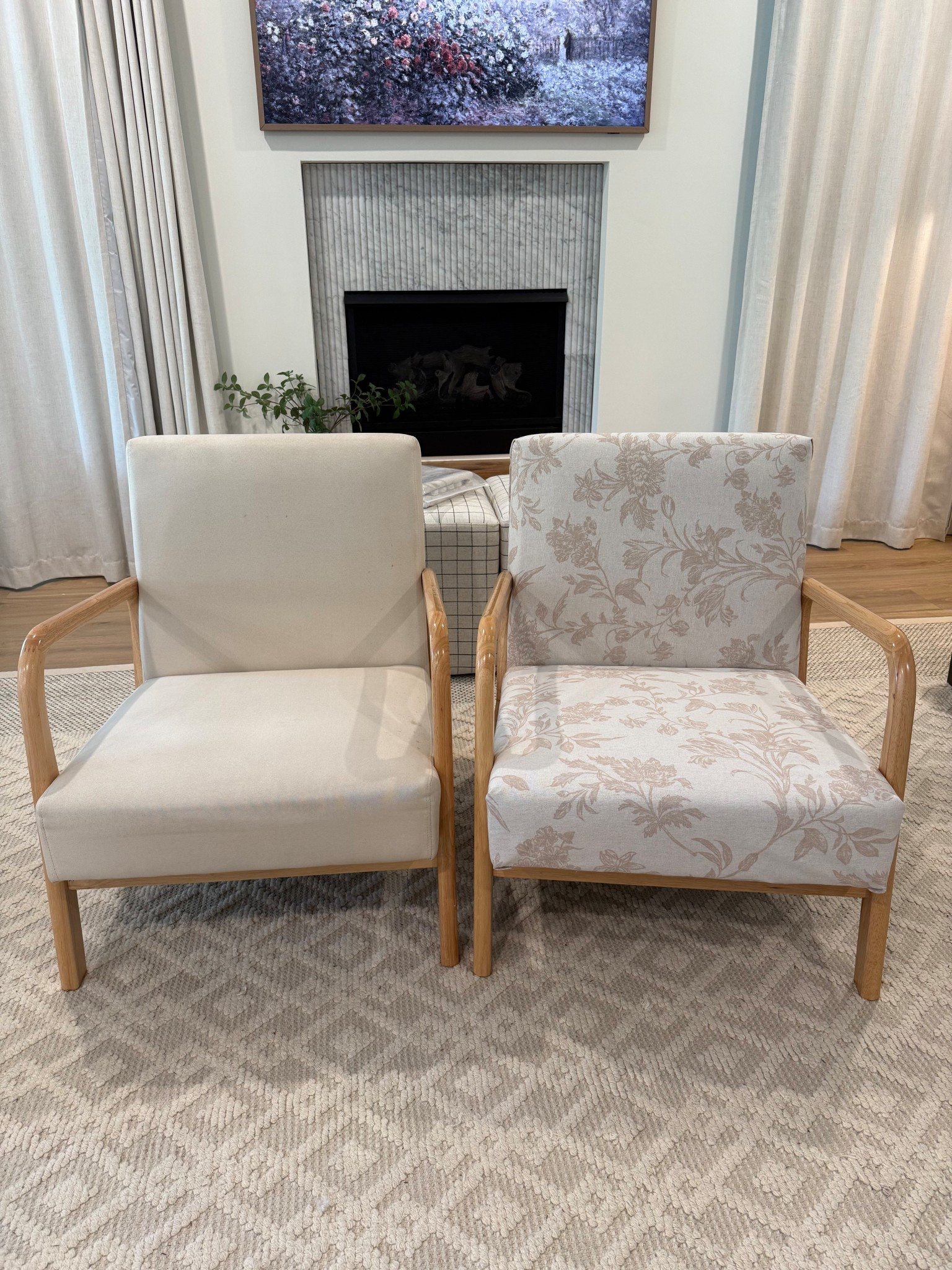 DIY. Reupholstered. Accent chair. Amazon chair  

#LTKdayinmylife #LTKHome