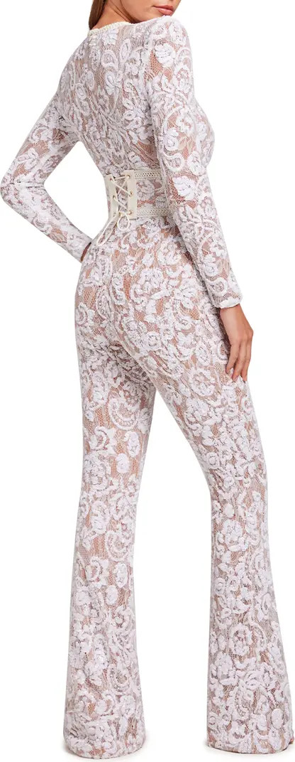 Bella Long Sleeve Lace Jumpsuit | Nordstrom