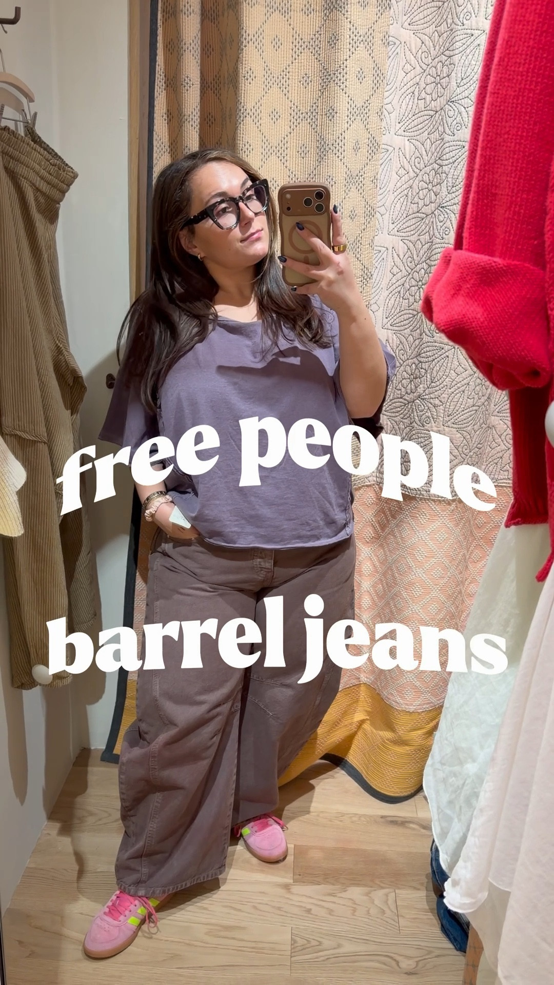 free people barrel jeans! curvy/petite/midsize approved! 

#LTKMidsize #LTKPlusSize #LTKPetite