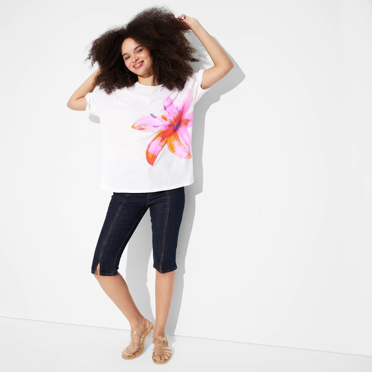 Women's Oversized Short Sleeve Graphic T-Shirt - Wild Fable™ | Target