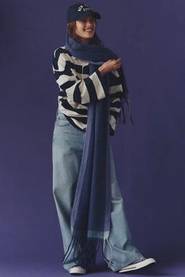 By Anthropologie Brushed Fringe Scarf | Anthropologie (US)