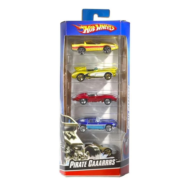 Hot Wheels Cars, 5-Pack of Die-Cast Toy Cars or Trucks in 1:64 Scale (Styles May Vary) - Walmart.... | Walmart (US)