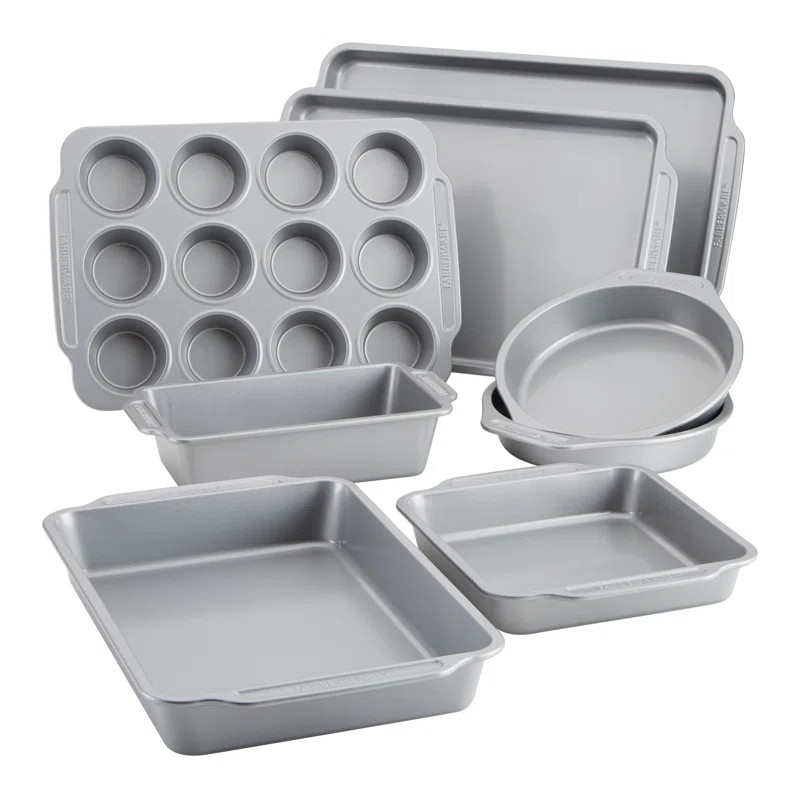Farberware 8 Piece Non-Stick Bakeware Set | Wayfair North America