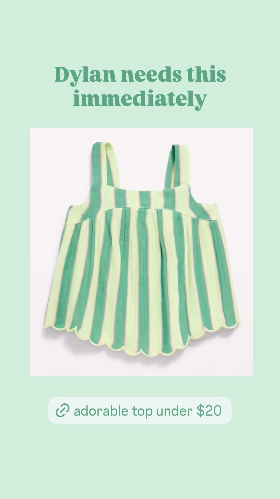 this Adorable top is under $20 and I think Dylie girl needs it 

toddler girl, old navy 