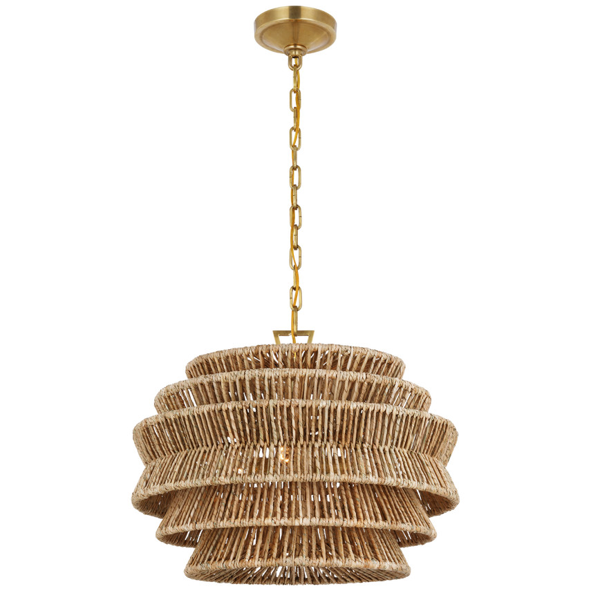 Antigua Small Drum Chandelier | Visual Comfort