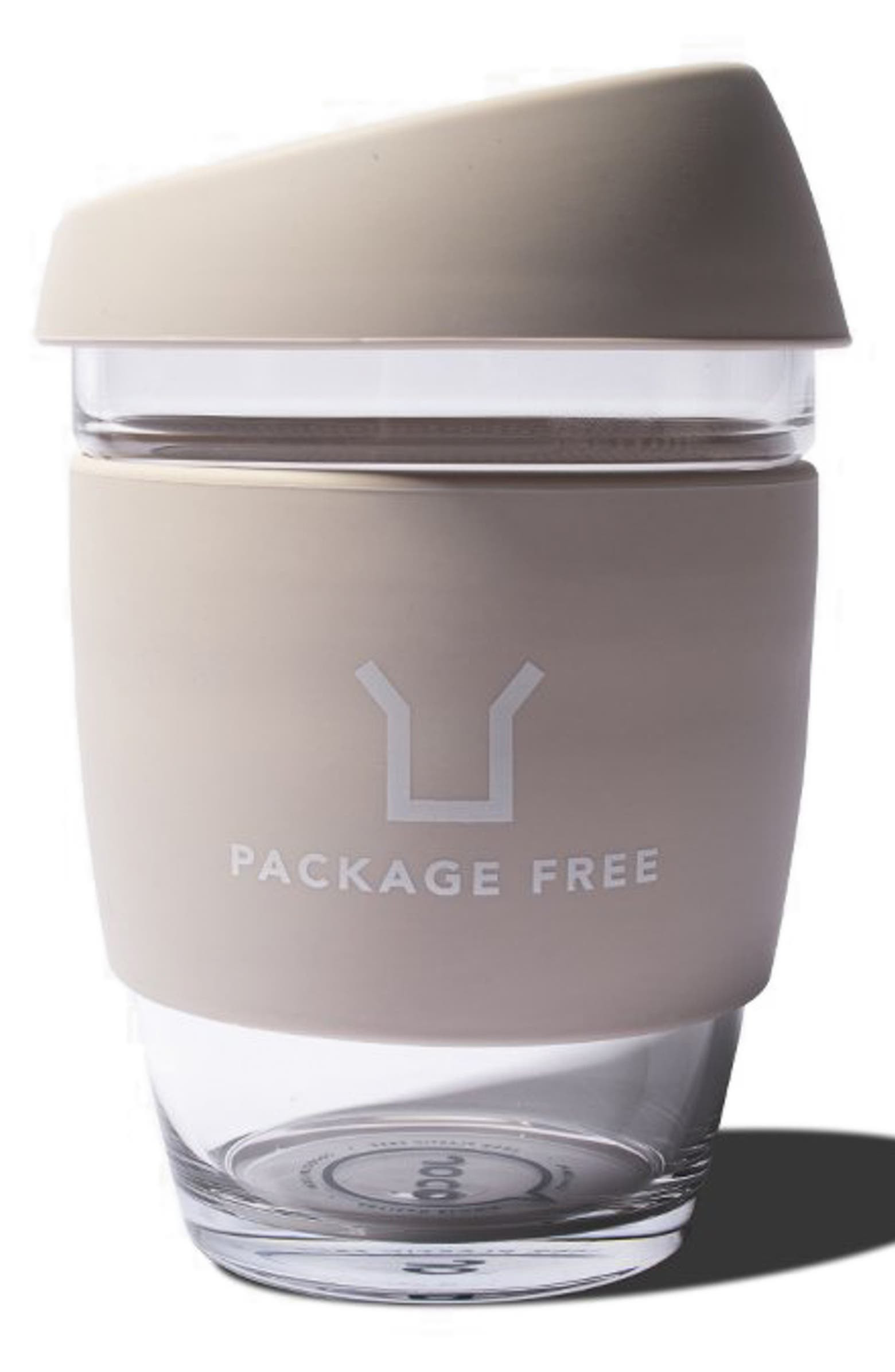 Package Free x Joco Cups  12-Ounce Reusable Glass Coffee Cup | Nordstrom | Nordstrom