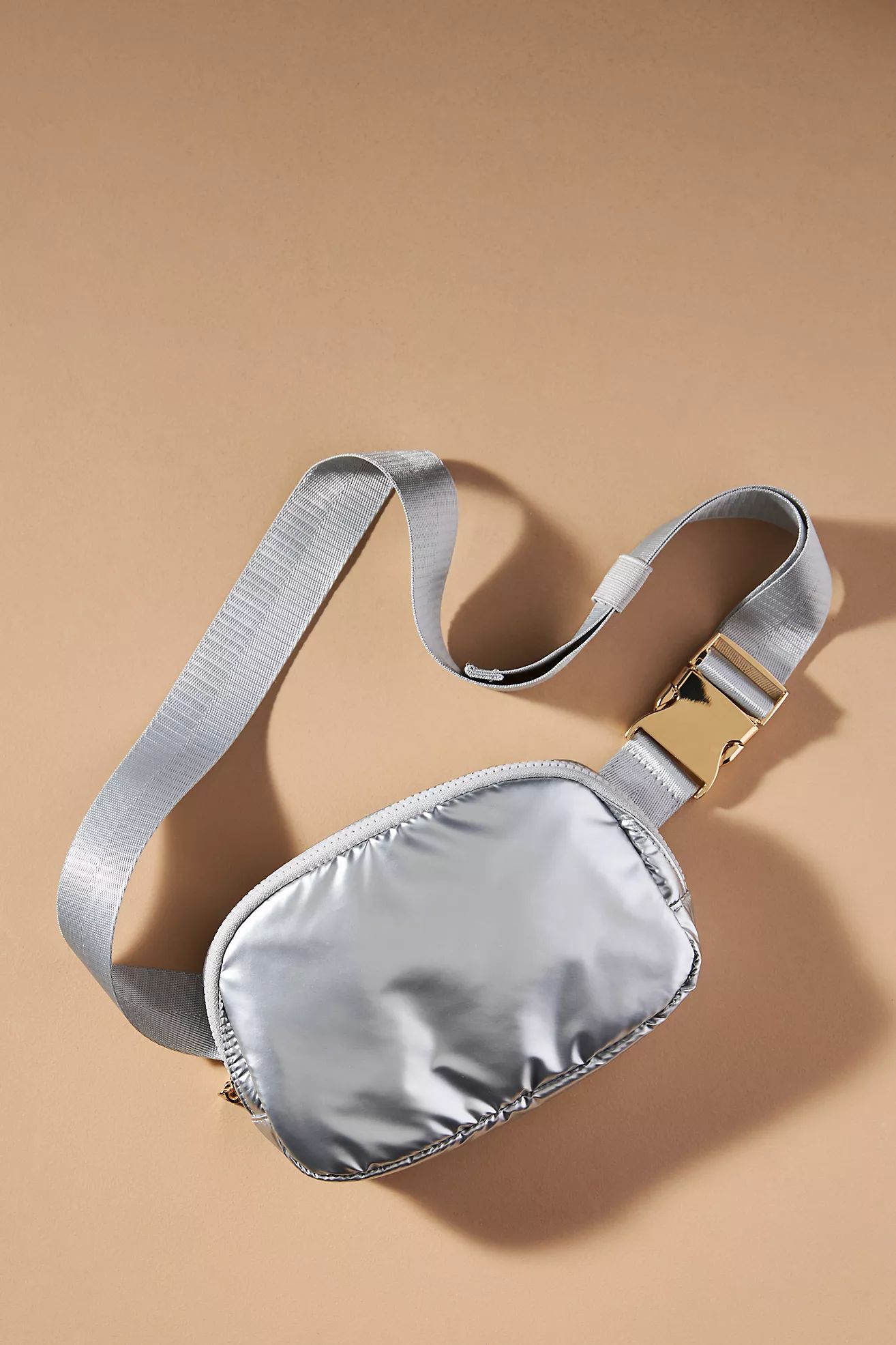 Metallic Puffer Belt Bag | Anthropologie (US)