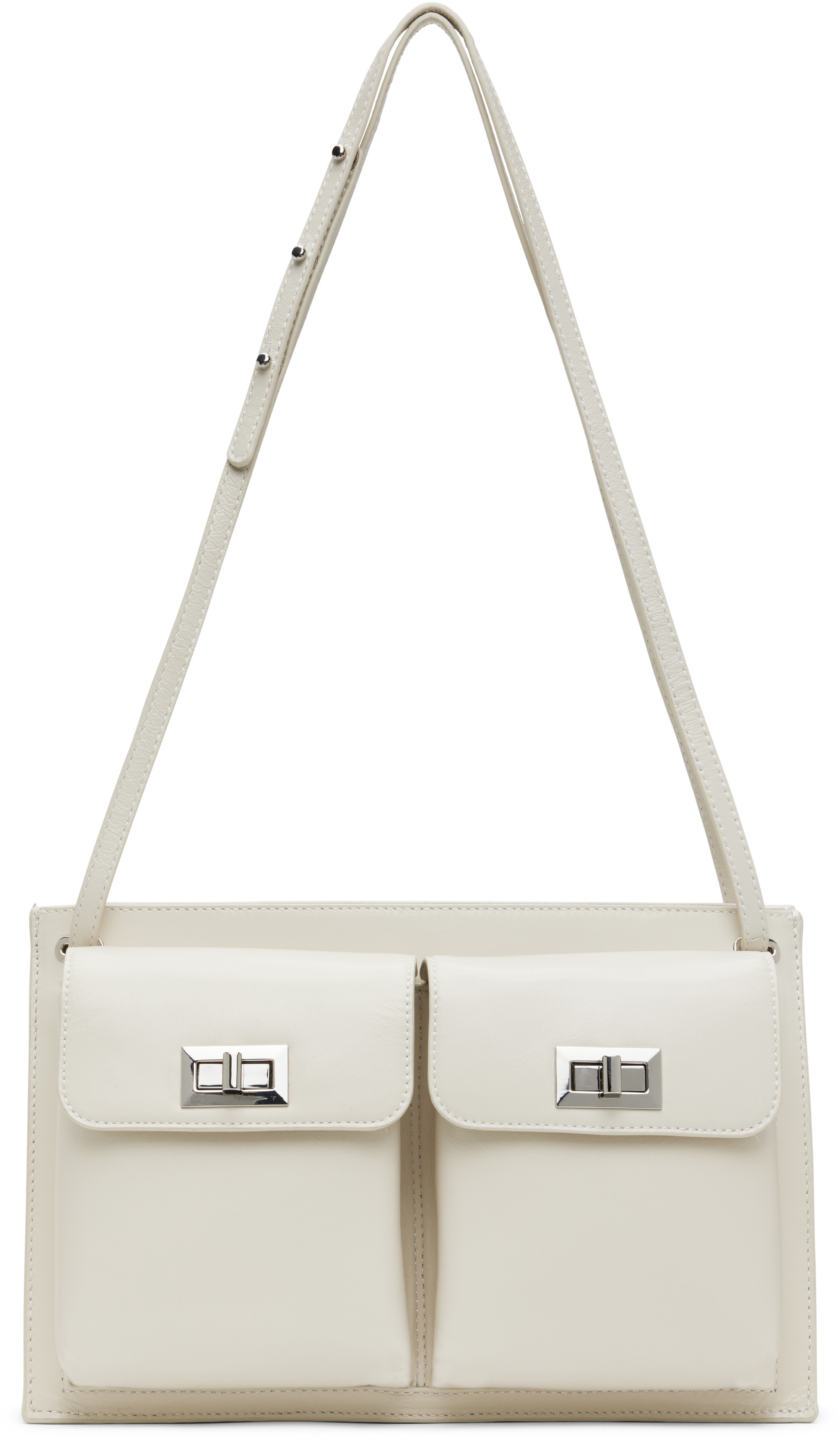 BY FAR White Billy Bag | SSENSE