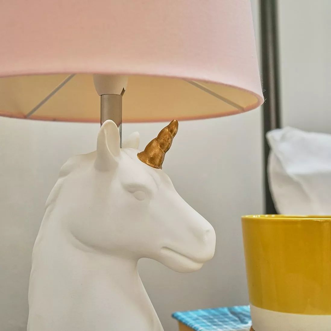 Unicorn White Table Lamp | Debenhams UK