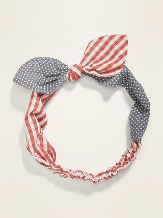Bow-Tie Head Wrap For Women | Old Navy (US)