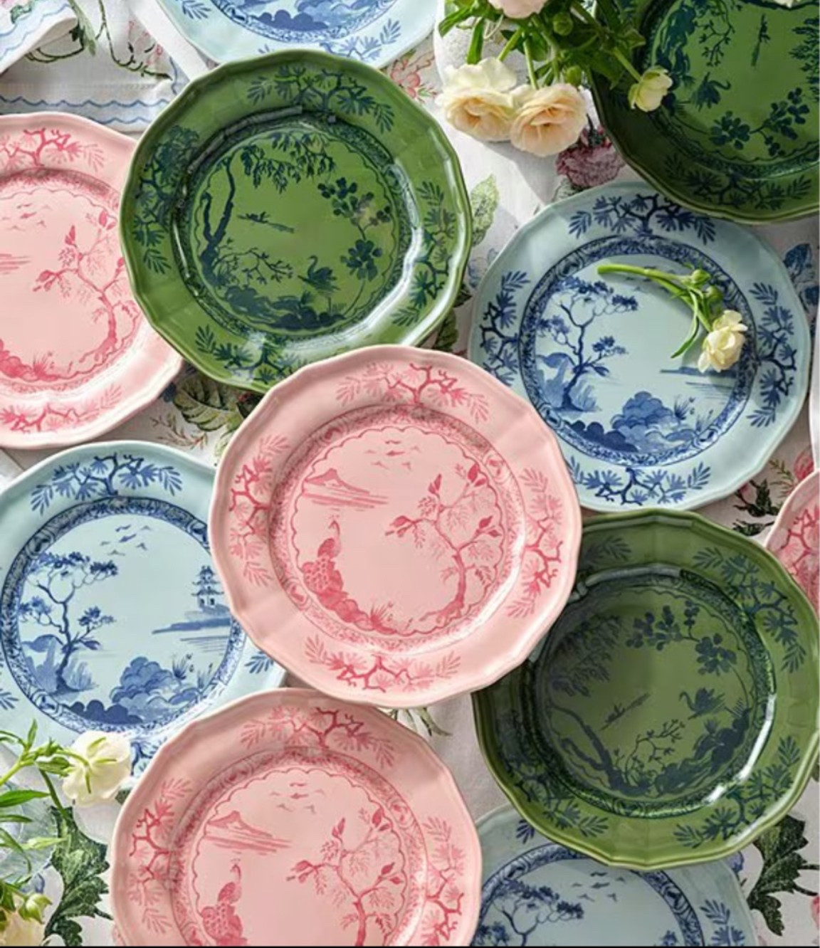 Ginori lookalike plates for only $28 per set!