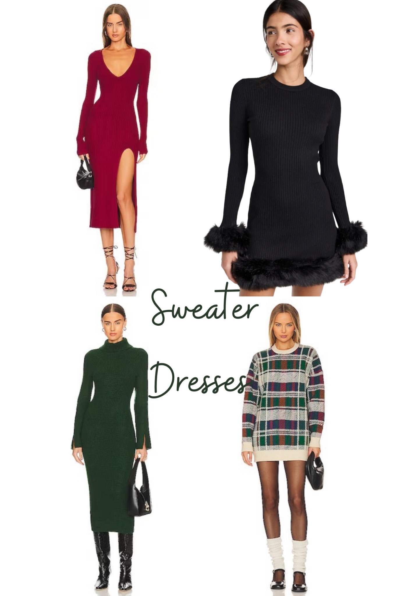 Sweater Dresses 

#LTKHoliday #LTKCyberWeek #LTKSeasonal