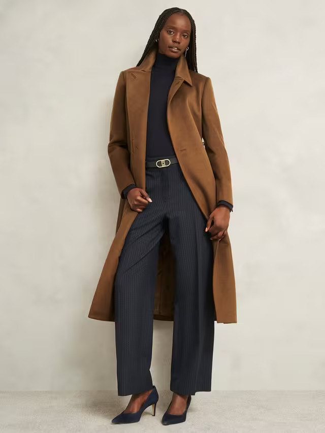 Hobbs Petite Livia Wool Coat | John Lewis (UK)