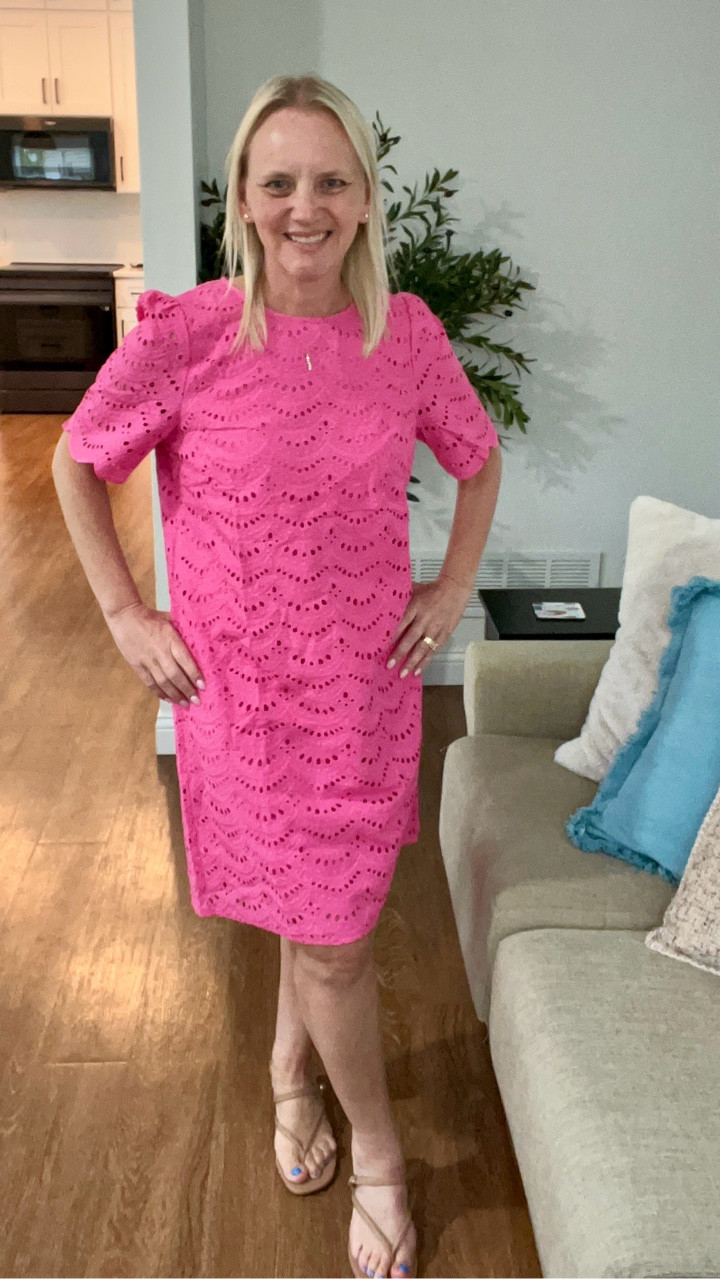 Lightweight, breathable, and so effortlessly pretty 🩷

This embroidered eyelet mini dress features a flattering shift fit, delicate details, and the cutest keyhole back.

It’s one of those easy, throw-on-and-go pieces that works for everything…beach days, brunch, vacations, date nights, even weddings.

Comfortable, chic, and timeless… a summer staple you’ll wear on repeat ✨

Comment DRESS and I’ll send you the link 💌

Or shop it now in my LTK / Amazon storefront before it sells out!

#amazonfashionfinds #summerdressstyle #bohodress #ad  #vacationoutfits

#LTKootd #LTKPetite #LTKOver40