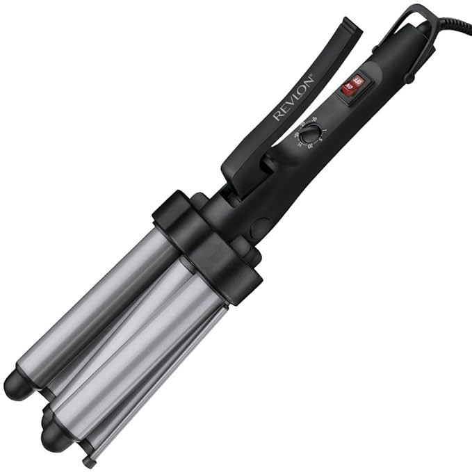 Revlon 3 Barrel Jumbo Ceramic Hair Waver | Amazon (US)