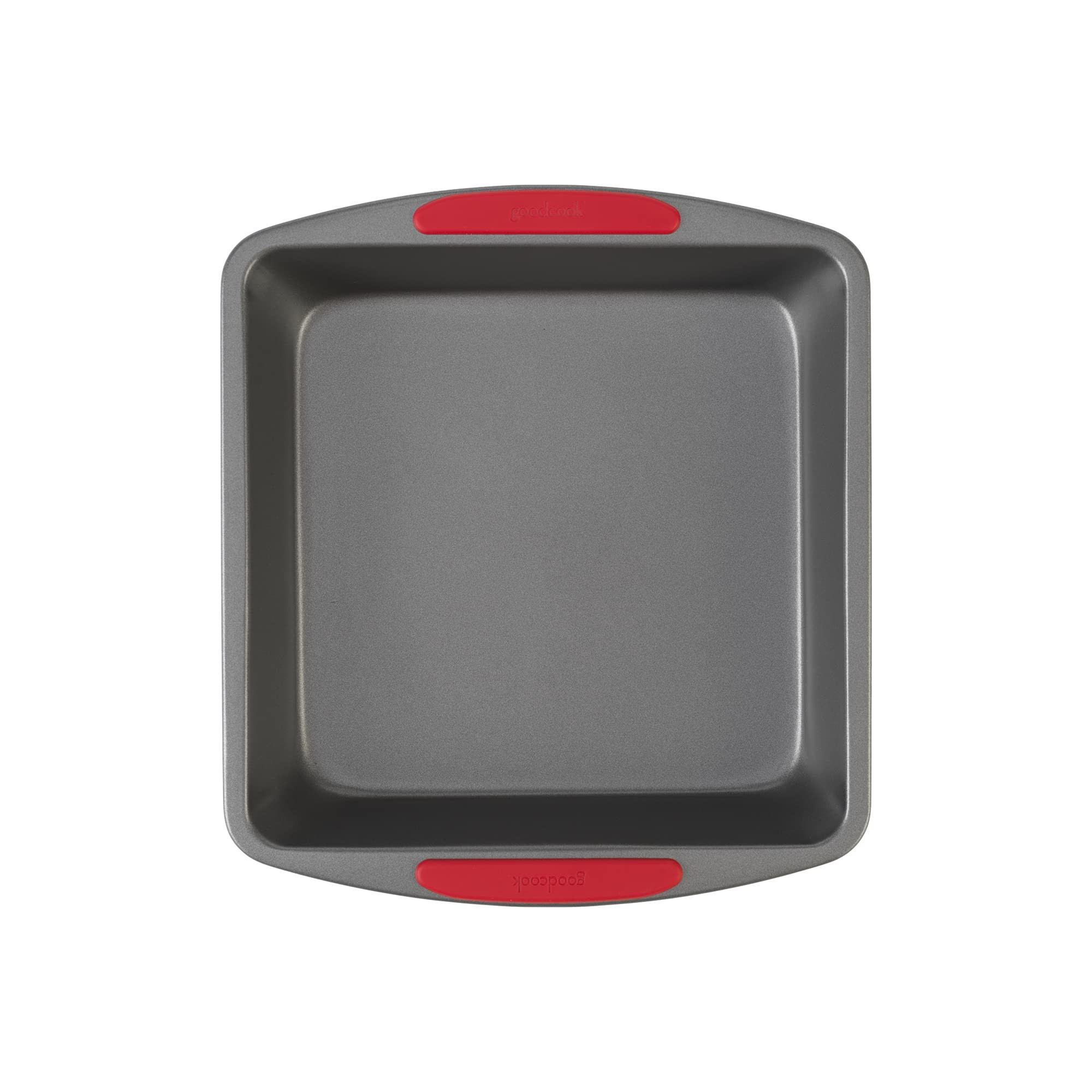 GoodCook MegaGrip Baking Pan with Silicone Grip Handles Square Non-Stick Heavy-Gauge Steel Cake P... | Amazon (US)
