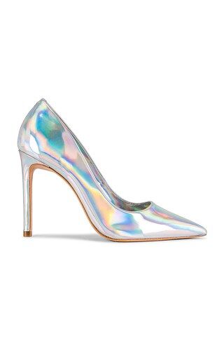 Schutz Lou Pump in Silver from Revolve.com | Revolve Clothing (Global)