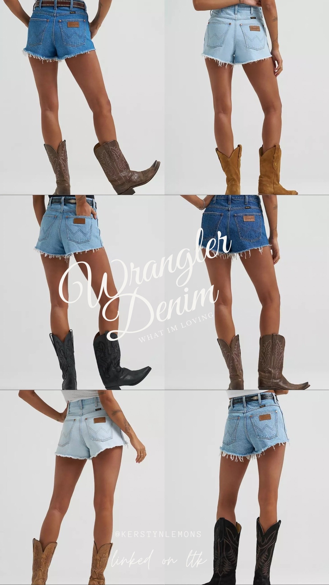 My favorite denim shorts from @Wrangler come in so many washes! 

#LTKgrwm #LTKU