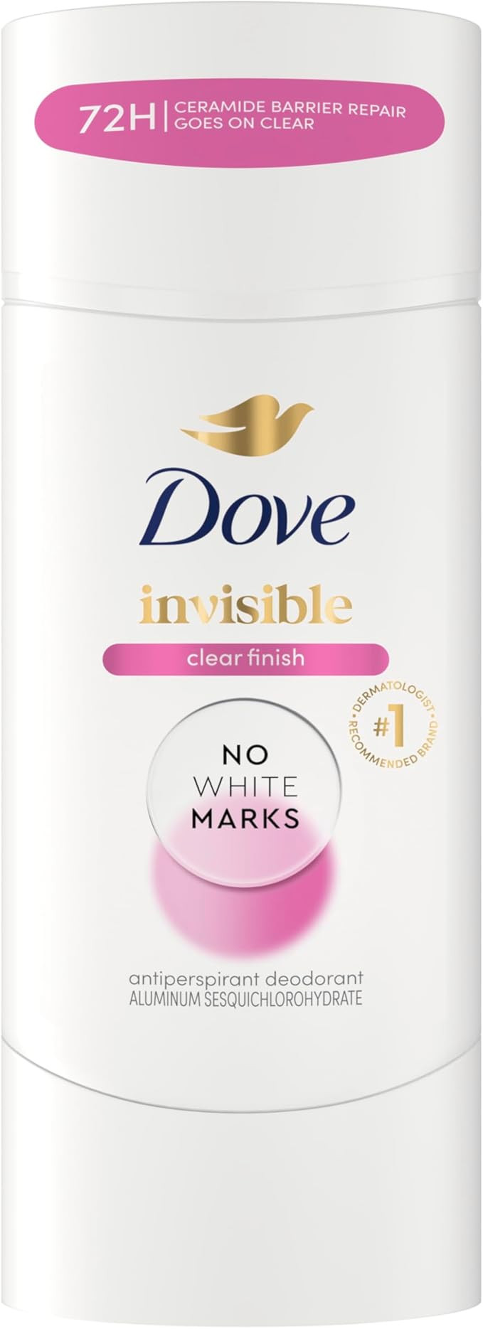 Dove Advanced Care Antiperspirant Deodorant for Women Clear Finish No White Marks 72 hour sweat a... | Amazon (US)