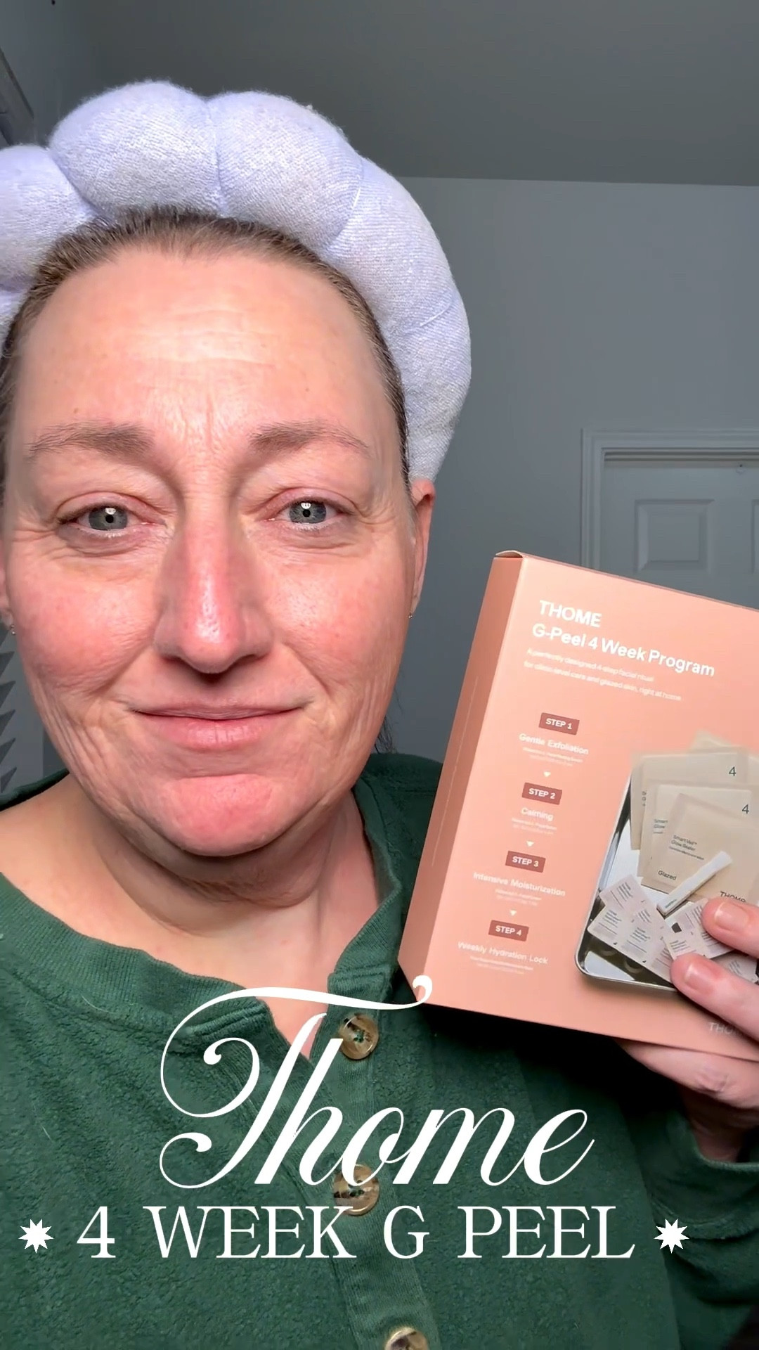 Testing the Thome Korean G Peel 4-Week Skincare Program to improve texture, dullness, and overall glow. Designed to be used weekly for visible results over time. I’ll be sharing progress—grab the link and follow along.

#LTKBeauty #LTKselfcare