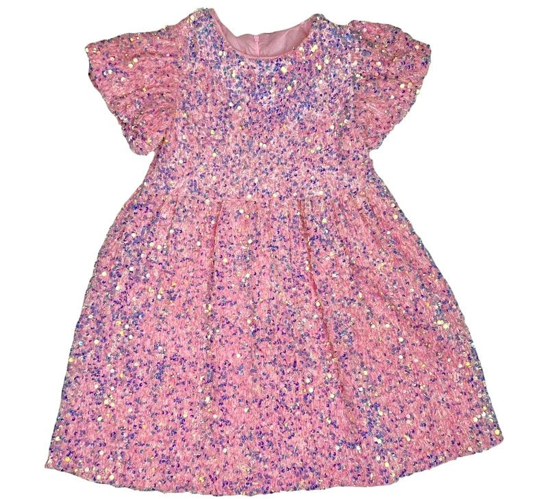 Pretty in Pink Sequin Dress | Lola + The Boys
