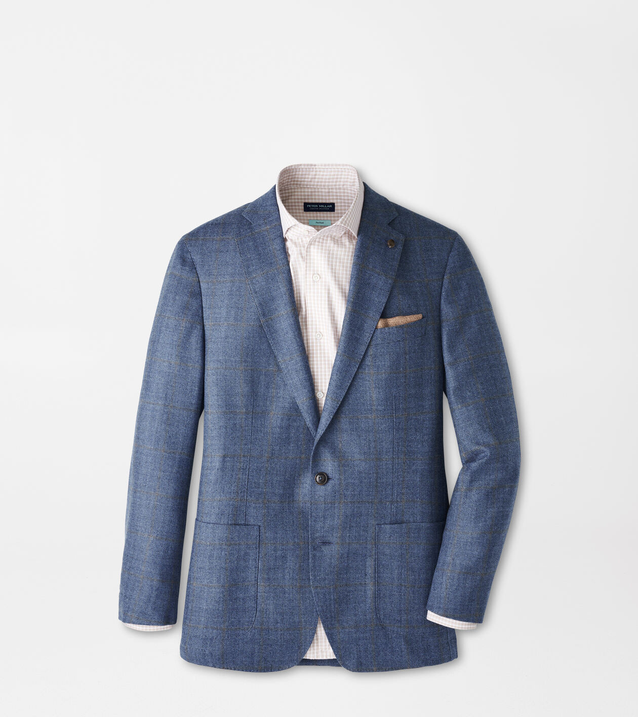 Delrose Plaid Soft Jacket | Peter Millar
