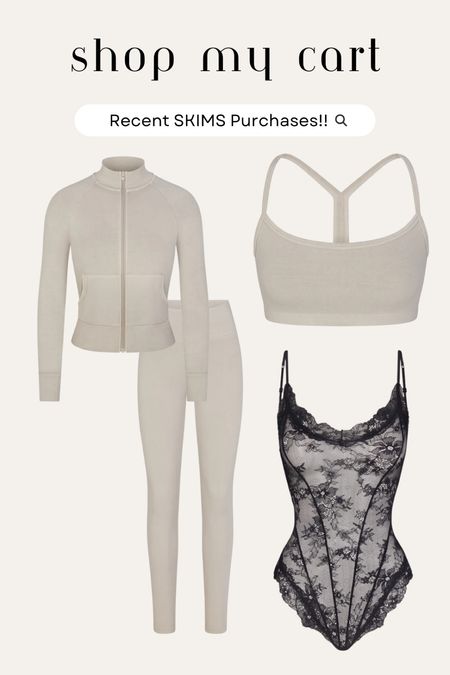 Skims recent purchases!

Loungewear - lingerie - travel OOTD - sportswear 

#LTKfindsunder100 #LTKstyletip #LTKActive