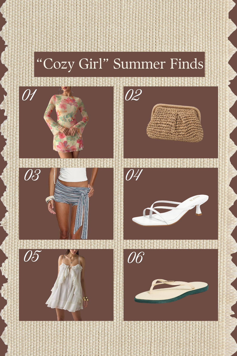 summer ready fashion finds for all the cozy girlies out there🤎🌻#cozyaesthetic #cozygirl #cozy #fashion #summerfashion #style 

 #LTKgrwm