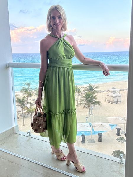 Amazon resort style dress comes in several colors and looks way more expensive than it is! Slight opening at bodice but not revealing. Love!! Fits true to size and comes in many colors. 

Over 40, resort, Amazon fashion, affordable fashion 

#LTKtravel #LTKover40 #LTKfindsunder50